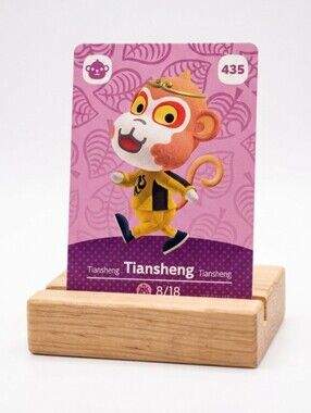 Animal Crossing Nintendo Tiansheng Girls Boy Men Women Collectible Trading Card